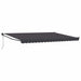 Cort electric retractabil Antracit 4 x 2 m - WALTI WALTI