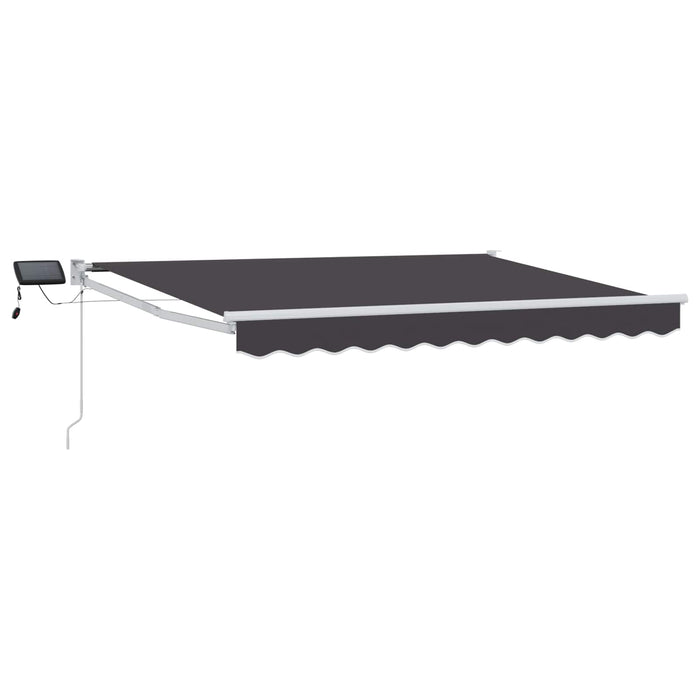 Marchiză retractabilă manuală cu led-uri 3,5 x 2 m - WALTI WALTI