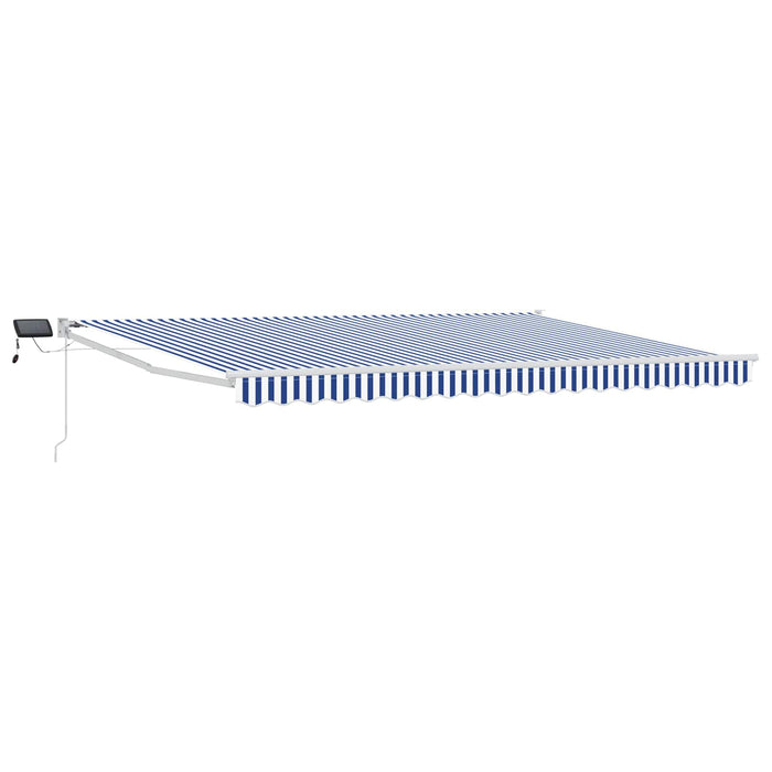 Marchiză retractabilă manuală cu led-uri 4 x 2 m - WALTI WALTI
