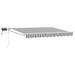 Marchiză retractabilă manuală cu led-uri 3 x 2,5 m - WALTI WALTI