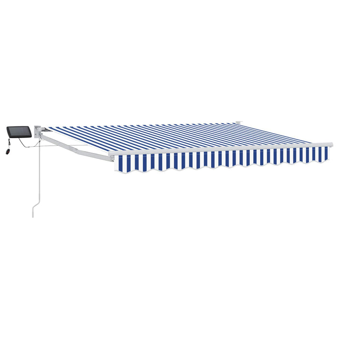 Marchiză retractabilă manuală cu led-uri 3,5 x 2,5 m - WALTI WALTI