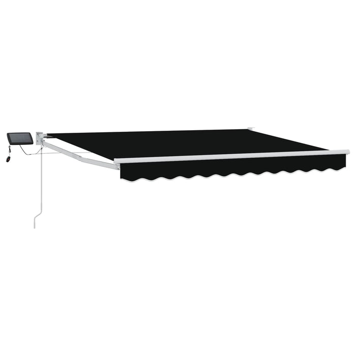 Marchiză retractabilă manuală cu led-uri 3,5 x 2,5 m - WALTI WALTI