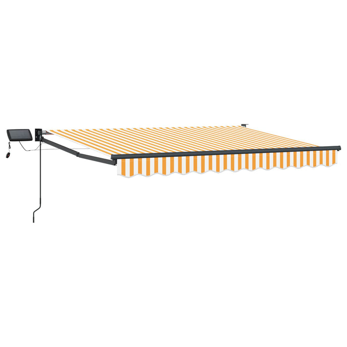 Marchiză retractabilă manuală cu led-uri 3 x 2 m - WALTI WALTI