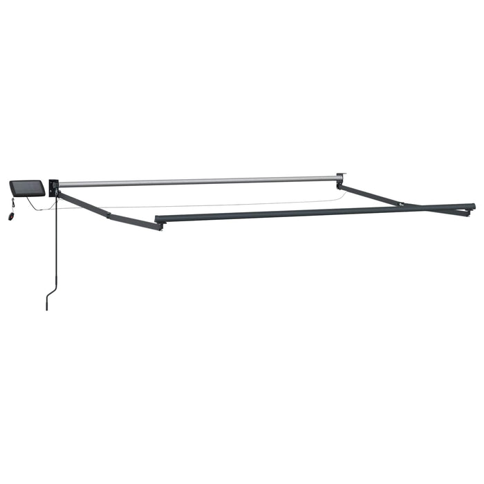 Marchiză retractabilă manuală cu led-uri 3 x 2 m - WALTI WALTI