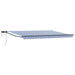 Marchiză retractabilă manuală cu led-uri 4 x 2 m - WALTI WALTI