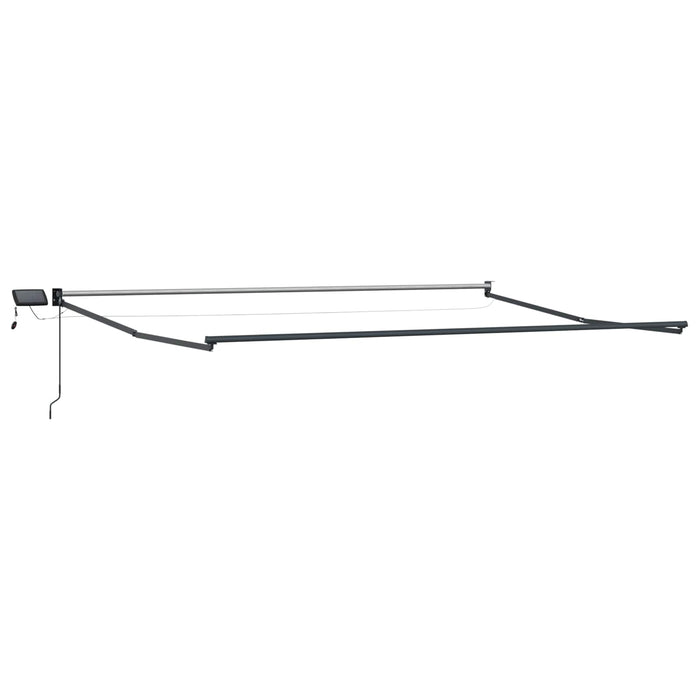 Marchiză retractabilă manuală cu led-uri 4 x 2 m - WALTI WALTI