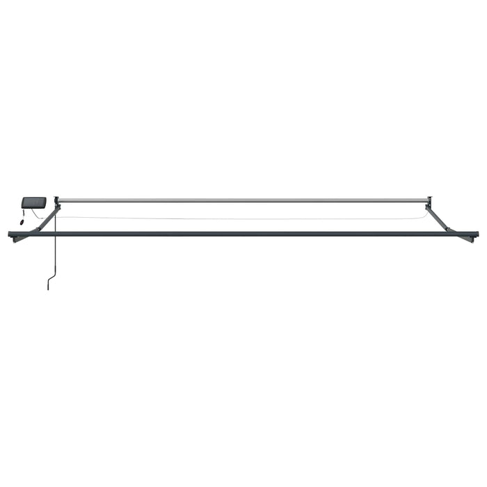 Marchiză retractabilă manuală cu led-uri 4 x 2 m - WALTI WALTI