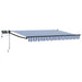 Marchiză retractabilă manuală cu led-uri 3,5 x 2,5 m - WALTI WALTI