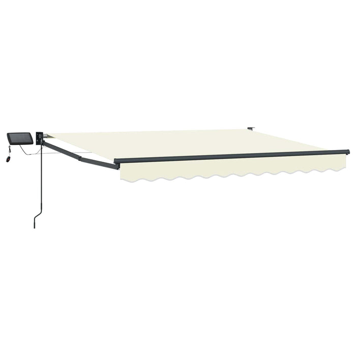 Marchiză retractabilă manuală cu led-uri 3,5 x 2,5 m - WALTI WALTI