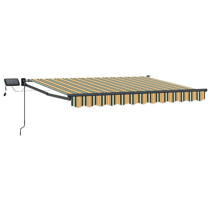 Marchiză retractabilă manuală cu led-uri 3,5 x 2,5 m - WALTI WALTI