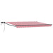 Marchiză retractabilă manuală cu led-uri 4,5 × 3 m - WALTI WALTI
