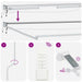 Cort electric retractabil Crem 3 x 2 m - WALTI WALTI