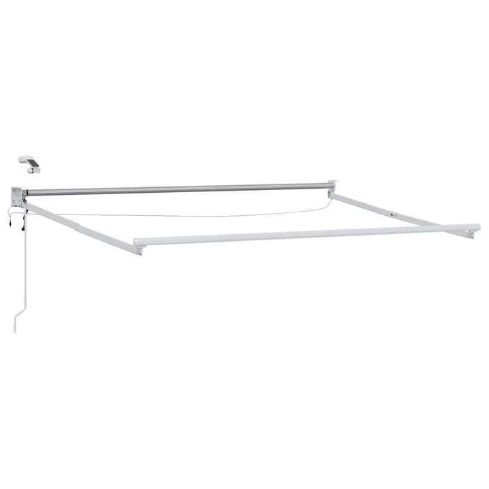 Cort electric retractabil Galben și alb 3 x 2 m - WALTI WALTI