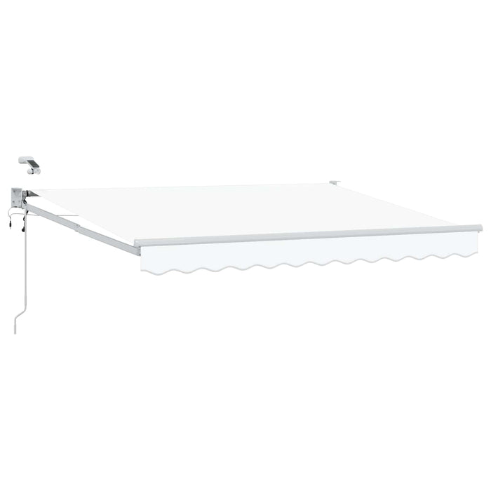 Cort electric retractabil Alb 3,5 x 2 m - WALTI WALTI