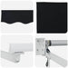 Cort electric retractabil Negru 3 x 2,5 m - WALTI WALTI