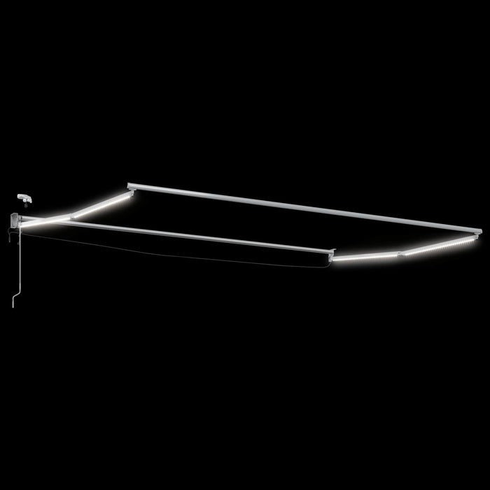 Cort electric retractabil Verde și galben 4 × 3 m - WALTI WALTI