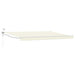 Cort electric retractabil Crem 4,5 × 3 m - WALTI WALTI