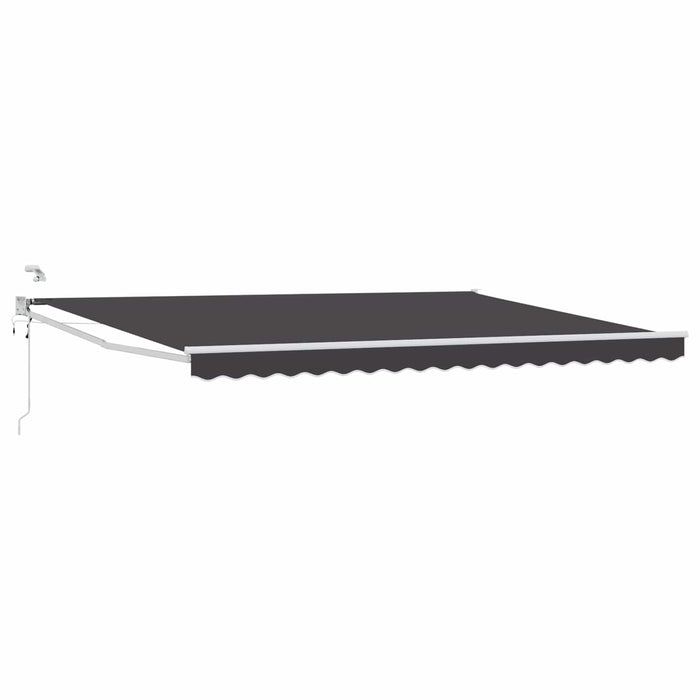 Cort electric retractabil Antracit 5 x 3 m - WALTI WALTI