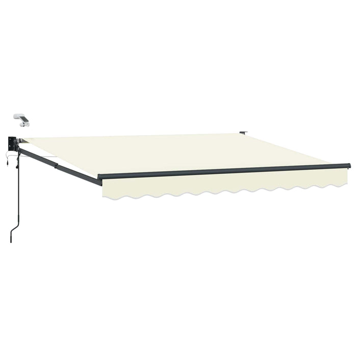 Cort electric retractabil Crem 2,5 x 2 m - WALTI WALTI