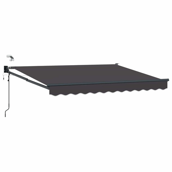 Cort electric retractabil Antracit 3,5 x 2 m - WALTI WALTI
