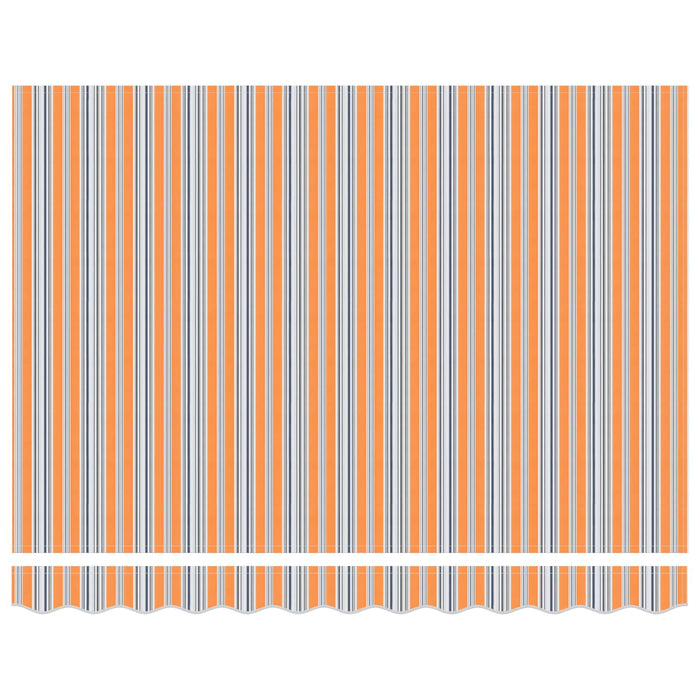 Cort electric retractabil Albastru și portocaliu 3 x 2,5 m - WALTI WALTI