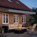 Cort electric retractabil Antracit și Alb 3,5 x 2,5 m - WALTI WALTI