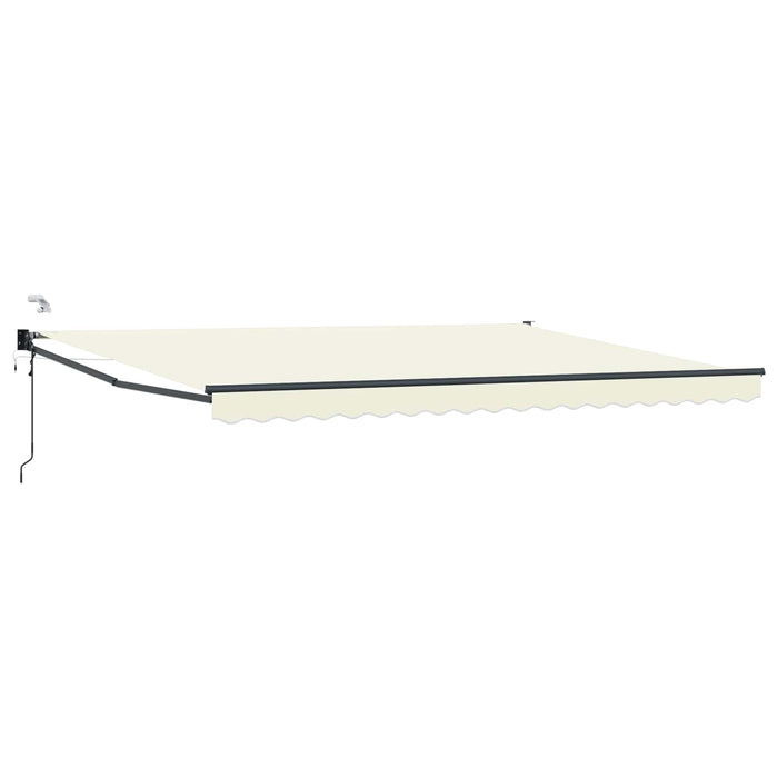 Cort electric retractabil Crem 4 × 3 m - WALTI WALTI