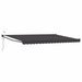 Cort electric retractabil Antracit 4 × 3 m - WALTI WALTI