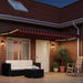 Cort electric retractabil Portocalie și maro 5 x 3 m - WALTI WALTI