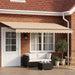 Cort electric retractabil Galben și gri 5 x 3 m - WALTI WALTI