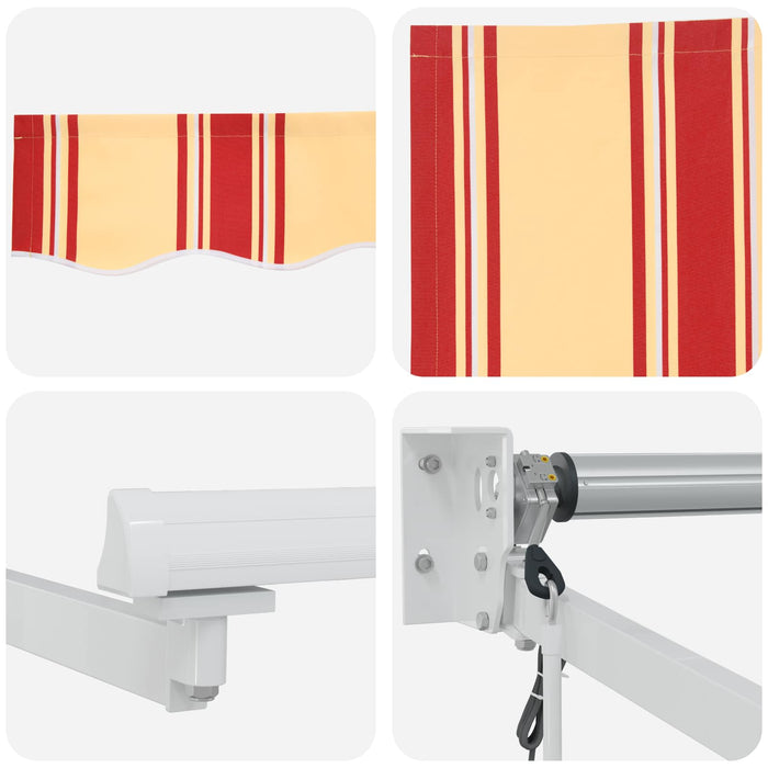 Cort electric retractabil Multicolour 3,5 x 2 m WALTI