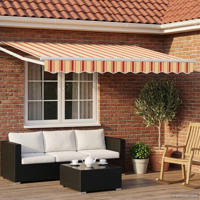 Cort electric retractabil Multicolour 3,5 x 2 m WALTI