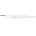 Cort electric retractabil Crema și Alb 4 x 2 m - WALTI WALTI