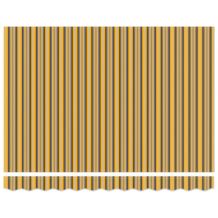 Cort electric retractabil Galben, Gri și Alb 3 x 2,5 m - WALTI WALTI