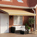 Cort electric retractabil Galben, Gri și Alb 4 × 3 m - WALTI WALTI