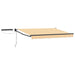 Cort electric retractabil Galben, Alb, Antracit 2,5 x 2 m - WALTI WALTI