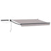 Cort electric retractabil Gri deschis și antracit 2,5 x 2 m - WALTI WALTI