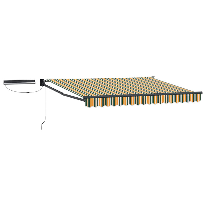 Cort electric retractabil Verde, Galben, Antracit 3 x 2,5 m - WALTI WALTI