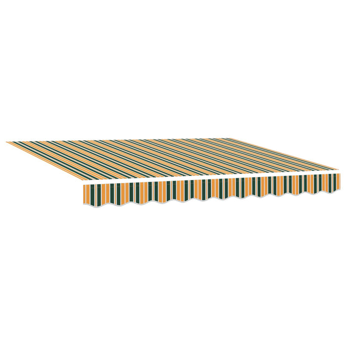 Cort electric retractabil Verde, Galben, Antracit 3 x 2,5 m - WALTI WALTI