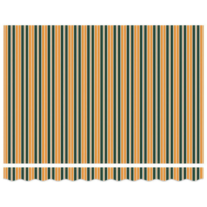 Cort electric retractabil Verde, Galben, Antracit 3 x 2,5 m - WALTI WALTI