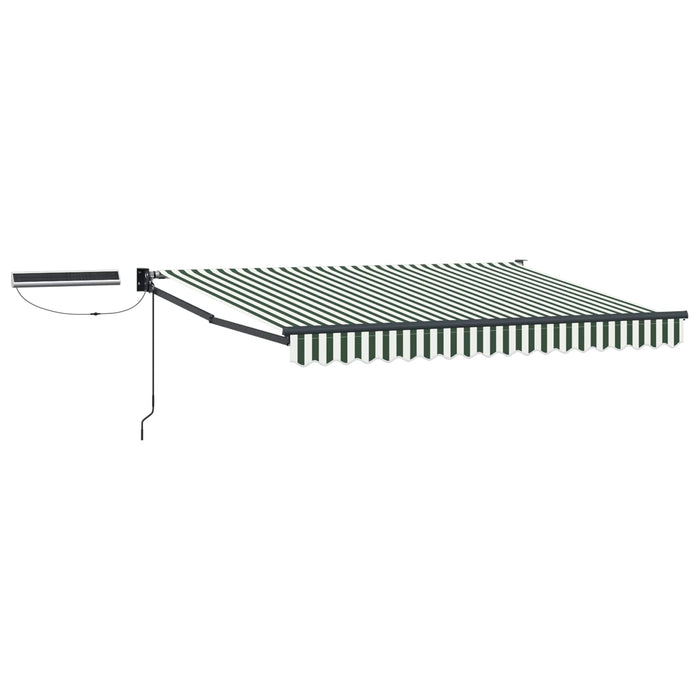 Cort electric retractabil Verde, Alb, Antracit 3 x 2,5 m - WALTI WALTI