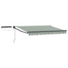Cort electric retractabil Verde, Alb, Antracit 3 x 2,5 m - WALTI WALTI