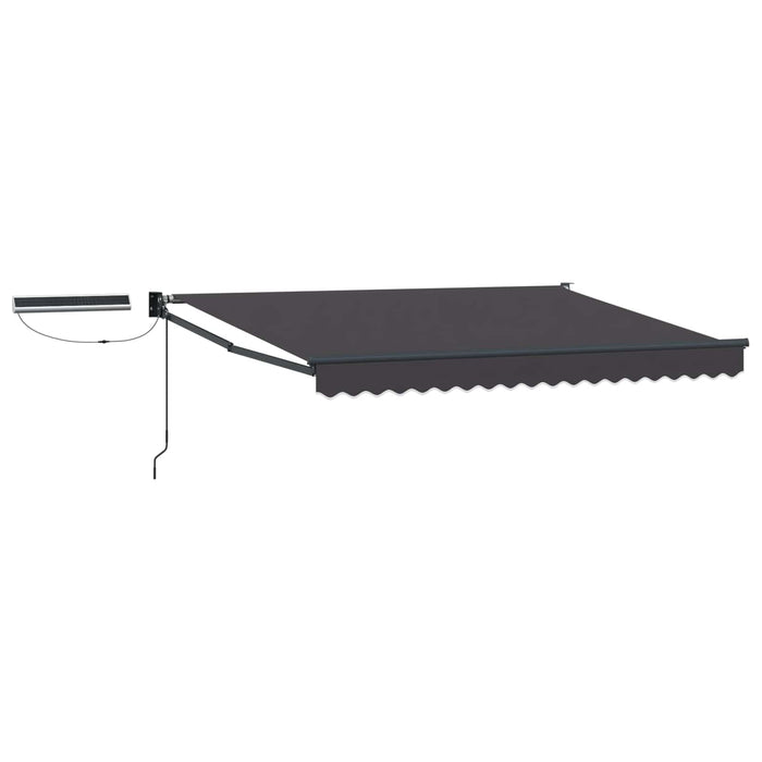 Cort electric retractabil Antracit 3,5 x 2,5 m - WALTI WALTI