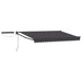 Cort electric retractabil Antracit 3,5 x 2,5 m - WALTI WALTI