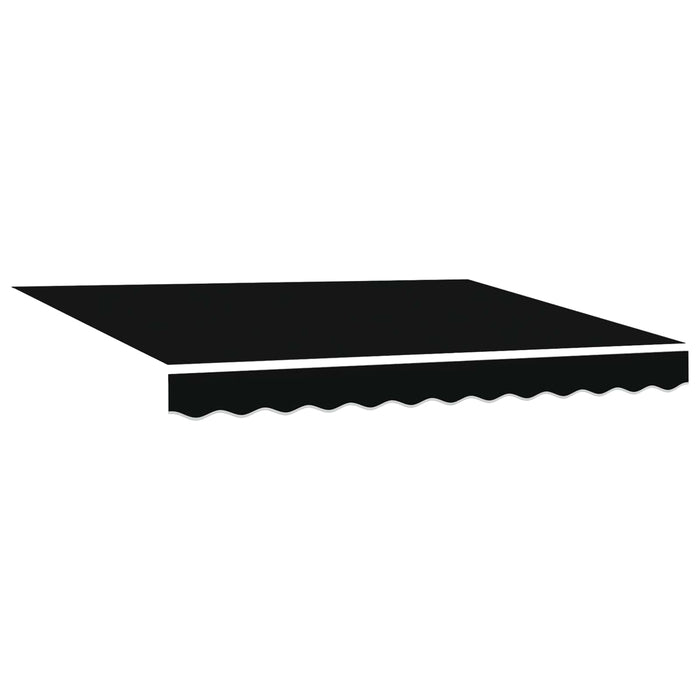 Cort electric retractabil Negru și antracit 3,5 x 2,5 m - WALTI WALTI