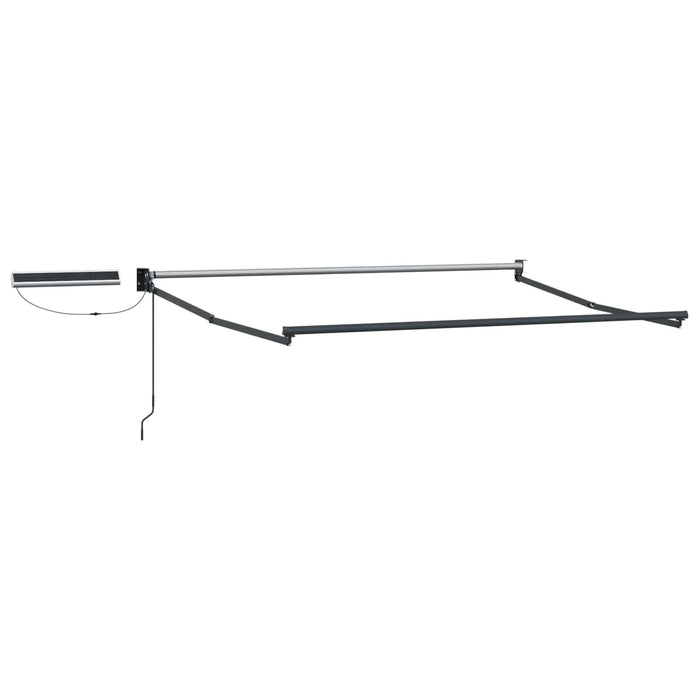 Cort electric retractabil Verde, Galben, Antracit 3,5 x 2,5 m - WALTI WALTI