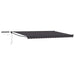 Cort electric retractabil Antracit 4 × 3 m - WALTI WALTI