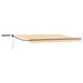 Cort electric retractabil Portocaliu, Alb, Antracit 4,5 × 3 m - WALTI WALTI