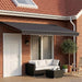 Cort electric retractabil Antracit 4,5 × 3 m - WALTI WALTI