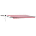 Cort electric retractabil Roșu, Alb, Antracit 5 x 3 m - WALTI WALTI